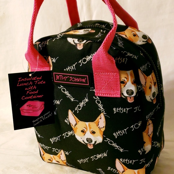 corgi lunch bag